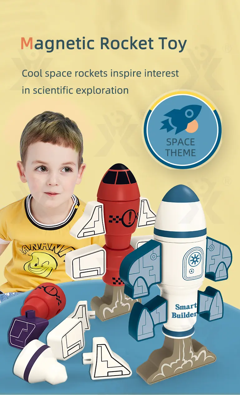 Magnetic Rocket Toys · TV10176 · detail image 1 of 8