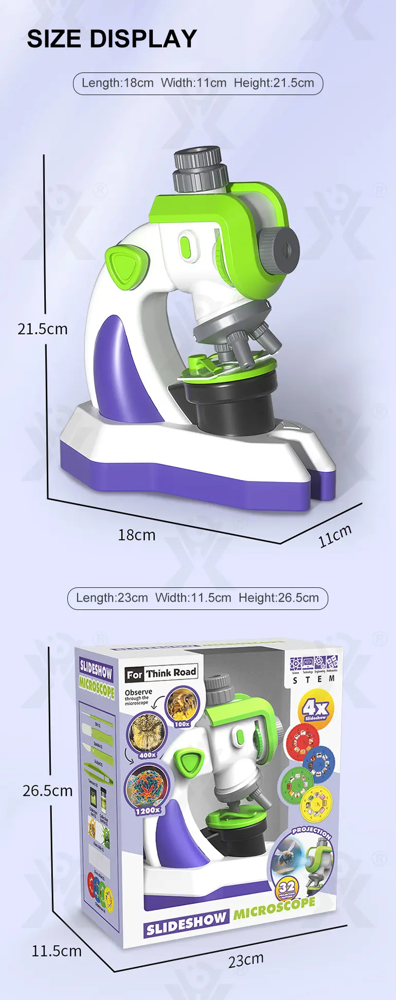 Science Slide Microscope Projector Kit · TV10183 · detail image 14 of 14