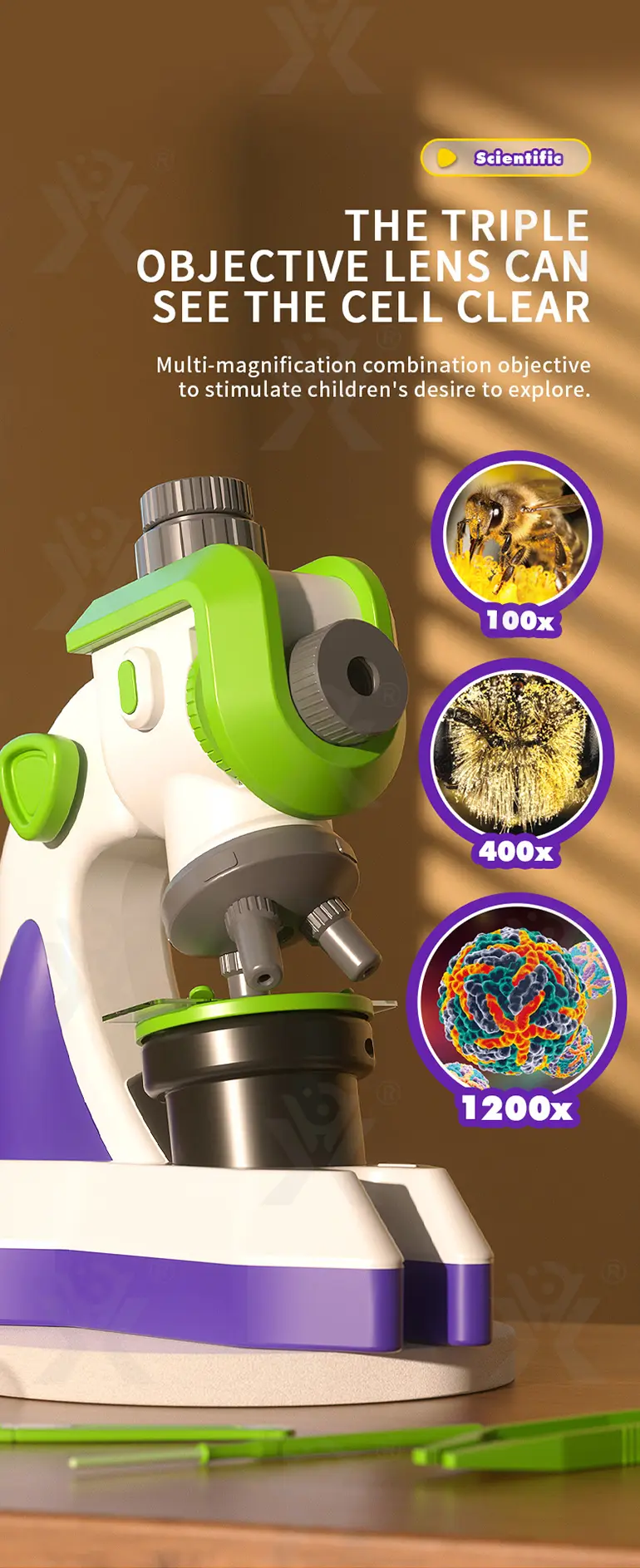 Science Slide Microscope Projector Kit · TV10183 · detail image 5 of 14