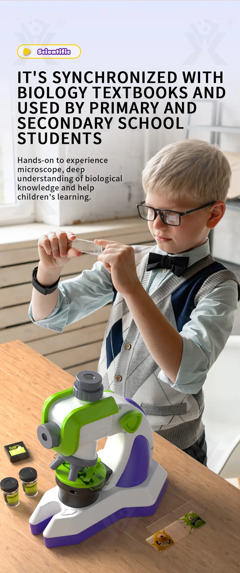 Science Slide Microscope Projector Kit · TV10183 · detail image 6 of 14