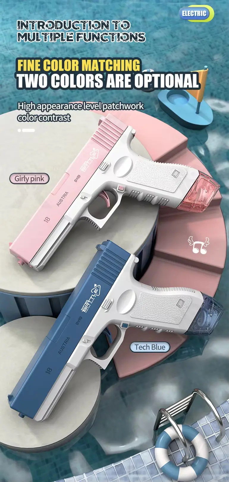Kids Automatic Water Gun · TV10211 · detail image 3 of 10