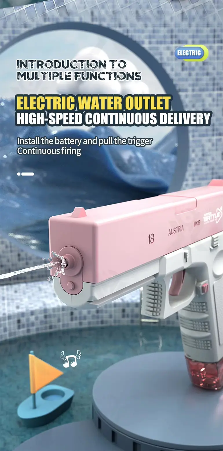 Kids Automatic Water Gun · TV10211 · detail image 4 of 10