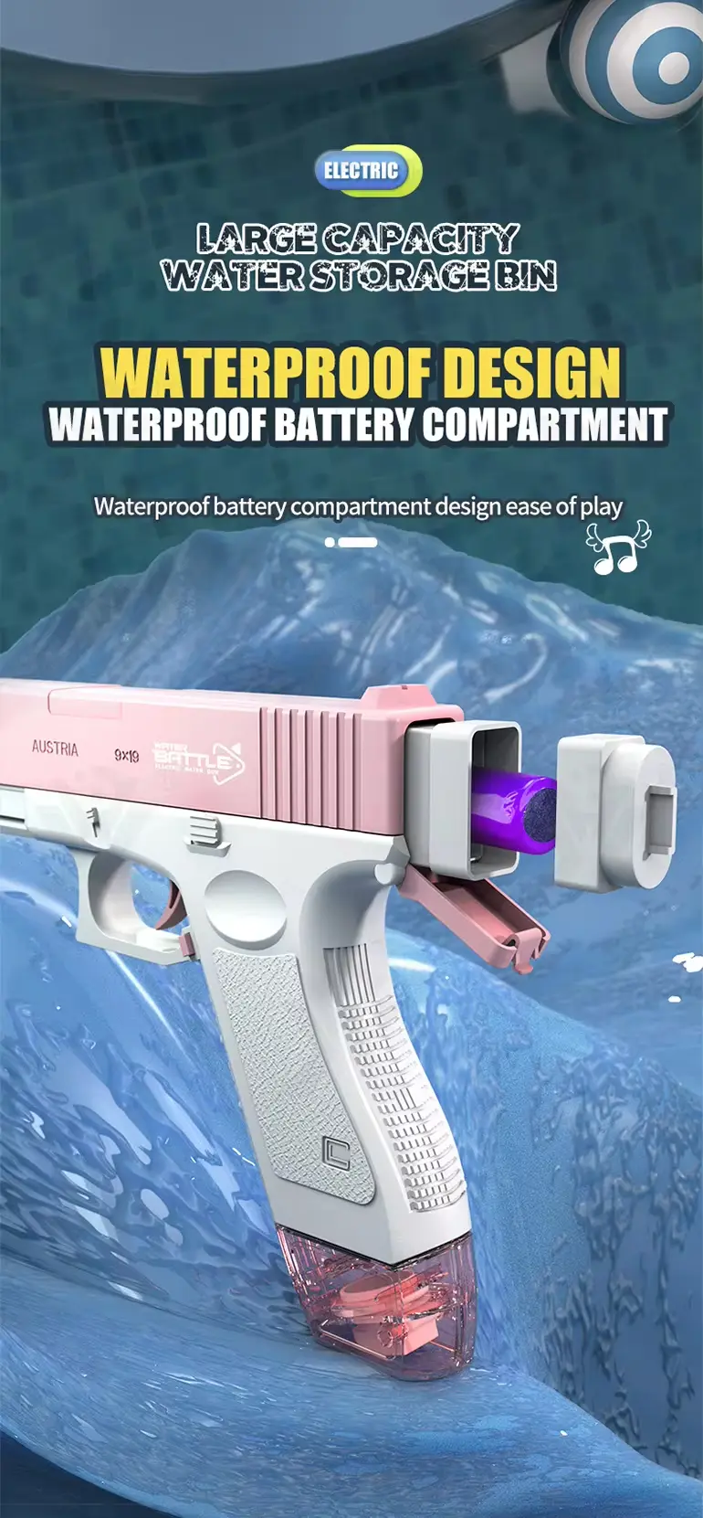 Kids Automatic Water Gun · TV10211 · detail image 6 of 10