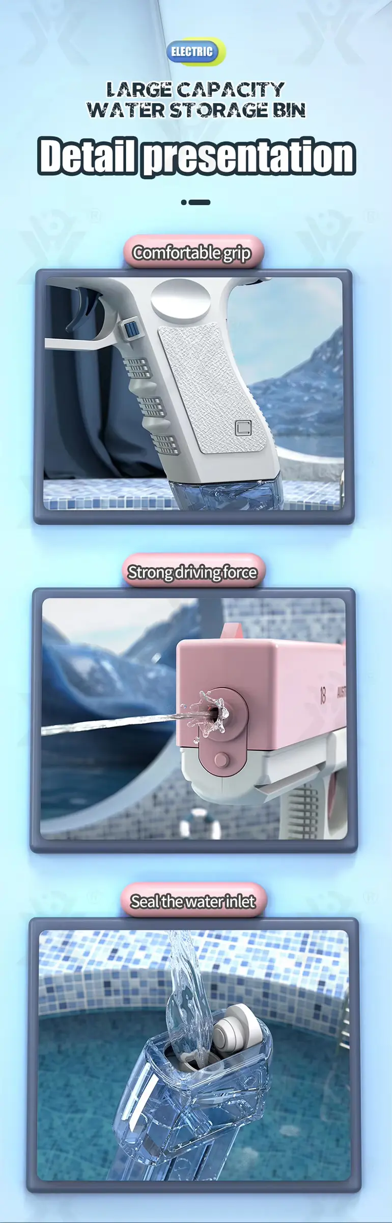Kids Automatic Water Gun · TV10211 · detail image 8 of 10