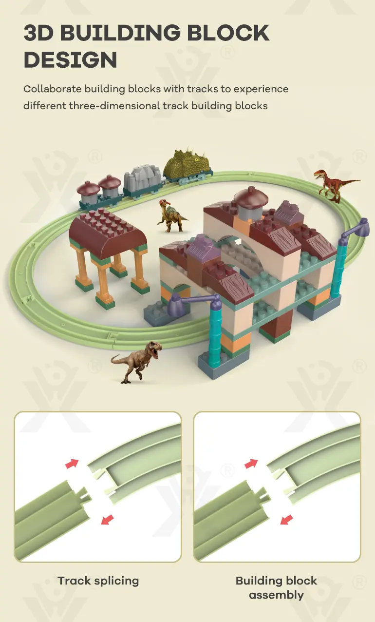 Dinosaur Rail Car Toys- Chenghai Toys Wholesale Market · TV10205 · detail image 4 of 7