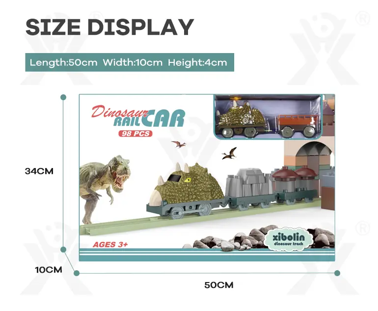 Dinosaur Rail Car Toys- Chenghai Toys Wholesale Market · TV10205 · detail image 7 of 7
