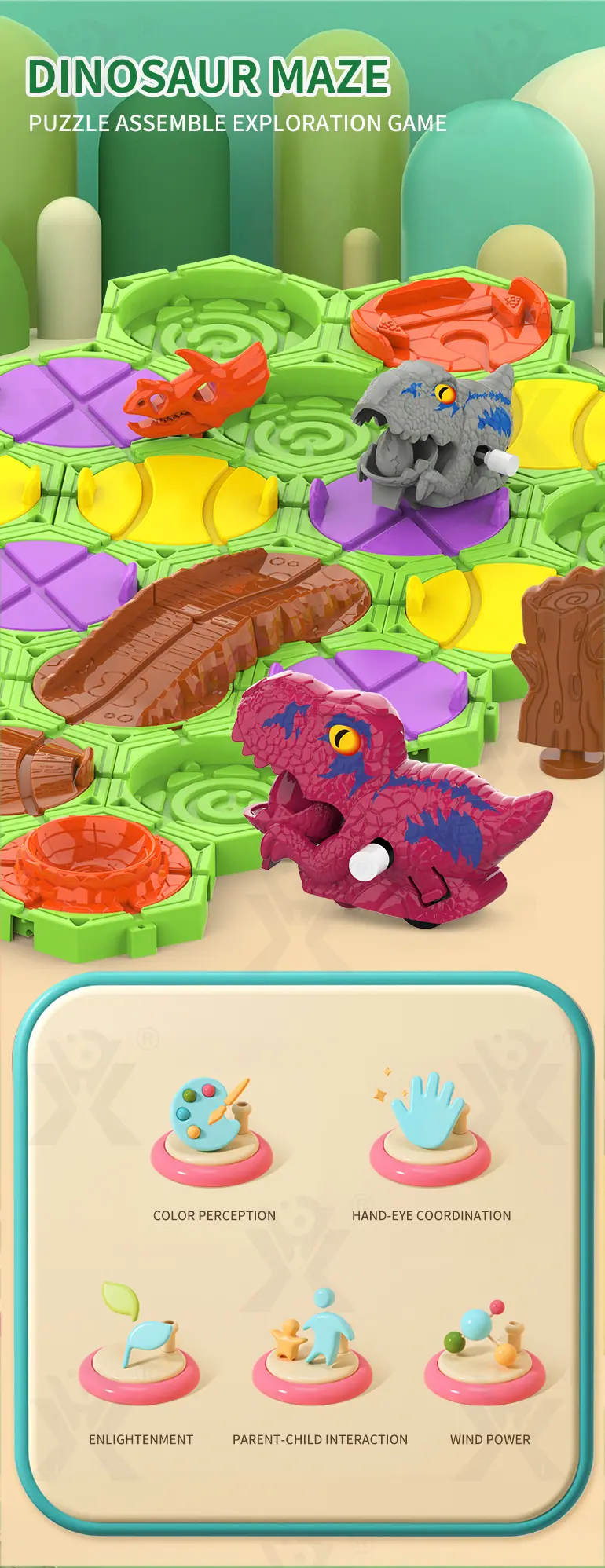Dinosaur Maze Game · TV10215 · detail image 1 of 8