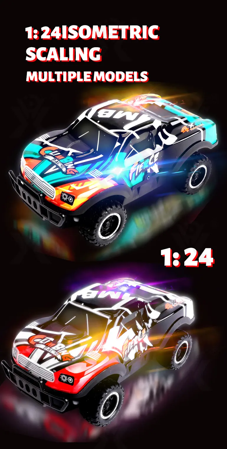1:24 Scale Glowing RC Car, High Speed, Ultra Fun · TV10181 · detail image 3 of 8