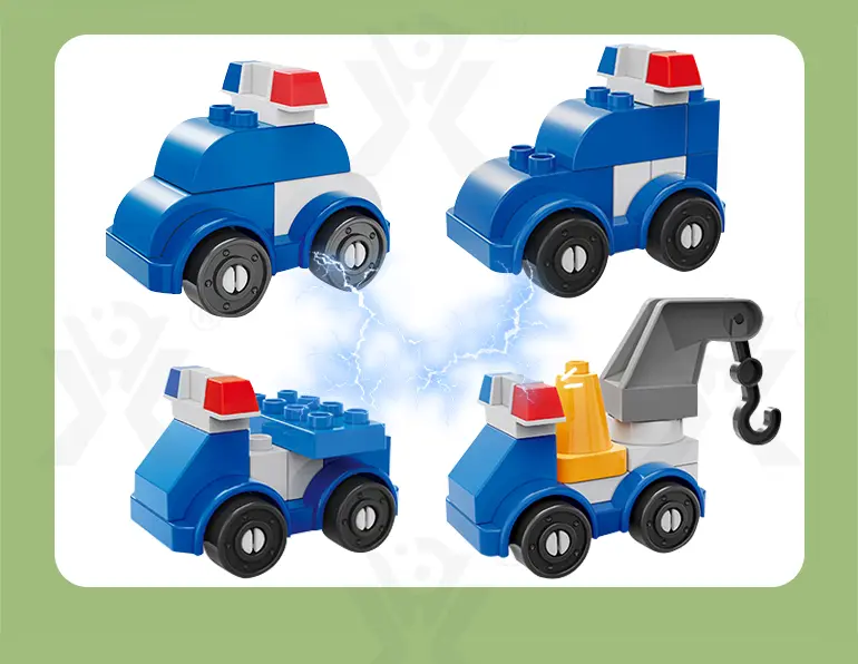 Playhouse Block Toy with Cars · TV10201 · detail image 10 of 14