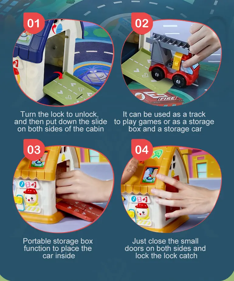 Playhouse Block Toy with Cars · TV10201 · detail image 8 of 14