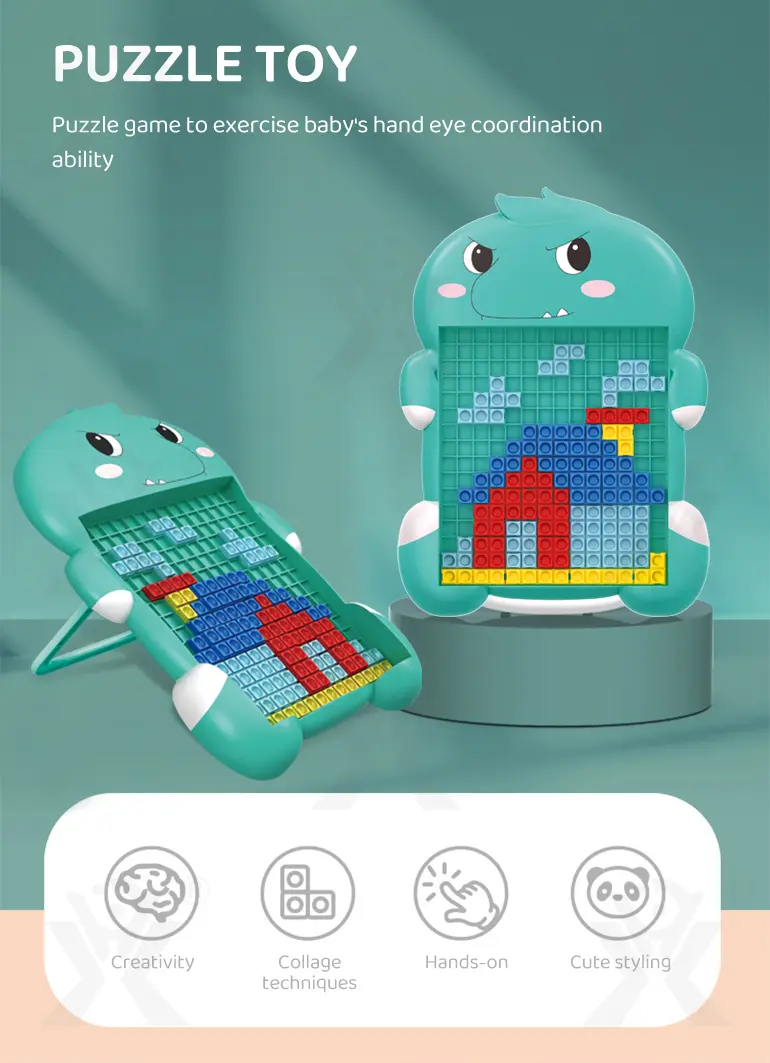Pixel Art Puzzle Board Toy · TV10195 · detail image 1 of 7