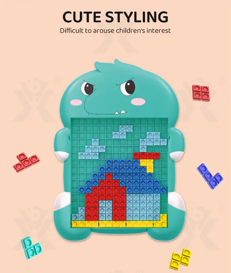 Pixel Art Puzzle Board Toy · TV10195 · detail image 2 of 7
