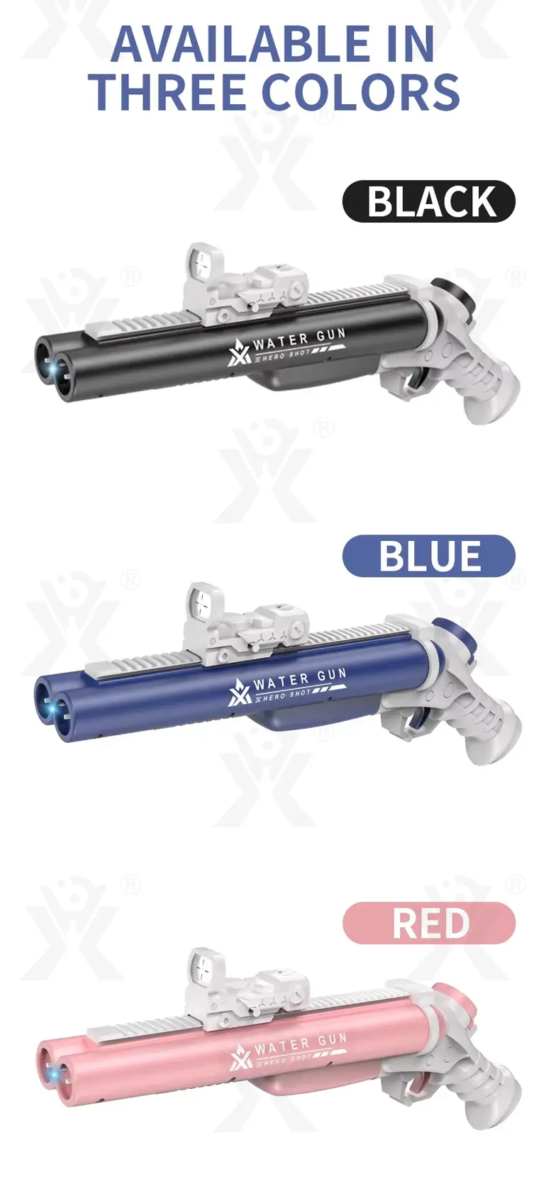 Double-Barrel Electric Water Gun · TV10179 · detail image 7 of 9