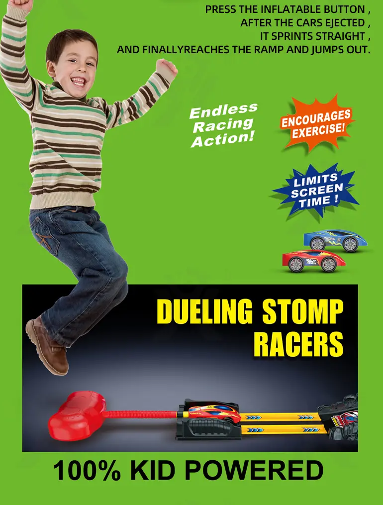 Ejection Car Toy with Stomp-Powered · TV10191 · detail image 2 of 6