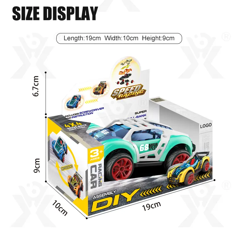 DIY Racing Car, Disassembly DIY Toy · TV10185 · detail image 8 of 8