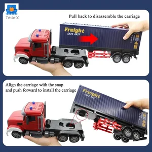 1:24 RC Trailer Car, Semi Truck Toy · TV10190 · product photo 2 of 7