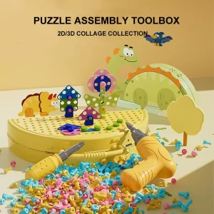 Magic Montessori Play, Screw Toolbox Toy -3 Year Old Educational Toys