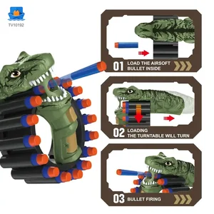 Soft Bullet Gun Toy with Dinosaur Shape · TV10192 · product photo 7 of 9