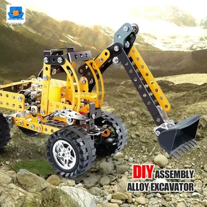 STEM Building Project Toys, DIY Alloy Excavator Toy · TV10196 · product photo 2 of 6