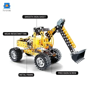 STEM Building Project Toys, DIY Alloy Excavator Toy · TV10196 · product photo 3 of 6