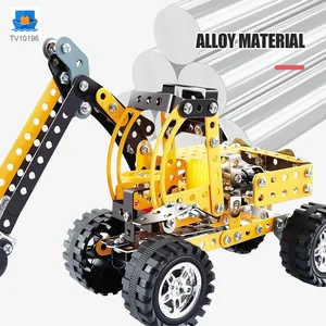 STEM Building Project Toys, DIY Alloy Excavator Toy · TV10196 · product photo 4 of 6