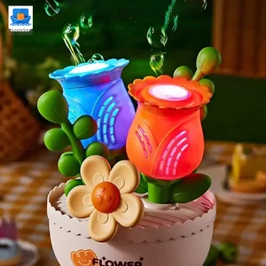 Electric Handheld Flower Bubble Machine Toy · TV10210 · product photo 4 of 6