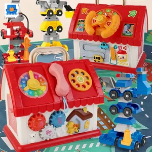 Playhouse Block Toy with Cars · TV10201 · product photo 2 of 7
