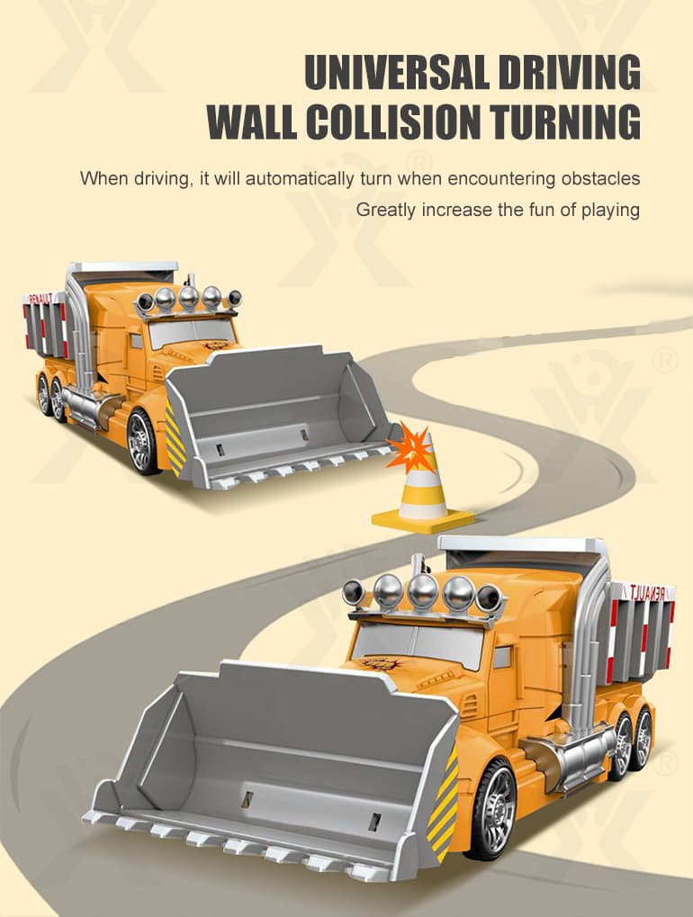 Kids Deformation Bulldozer, Engineer Truck Vehicle Toys Supplier · TV10177 · detail image 2 of 7