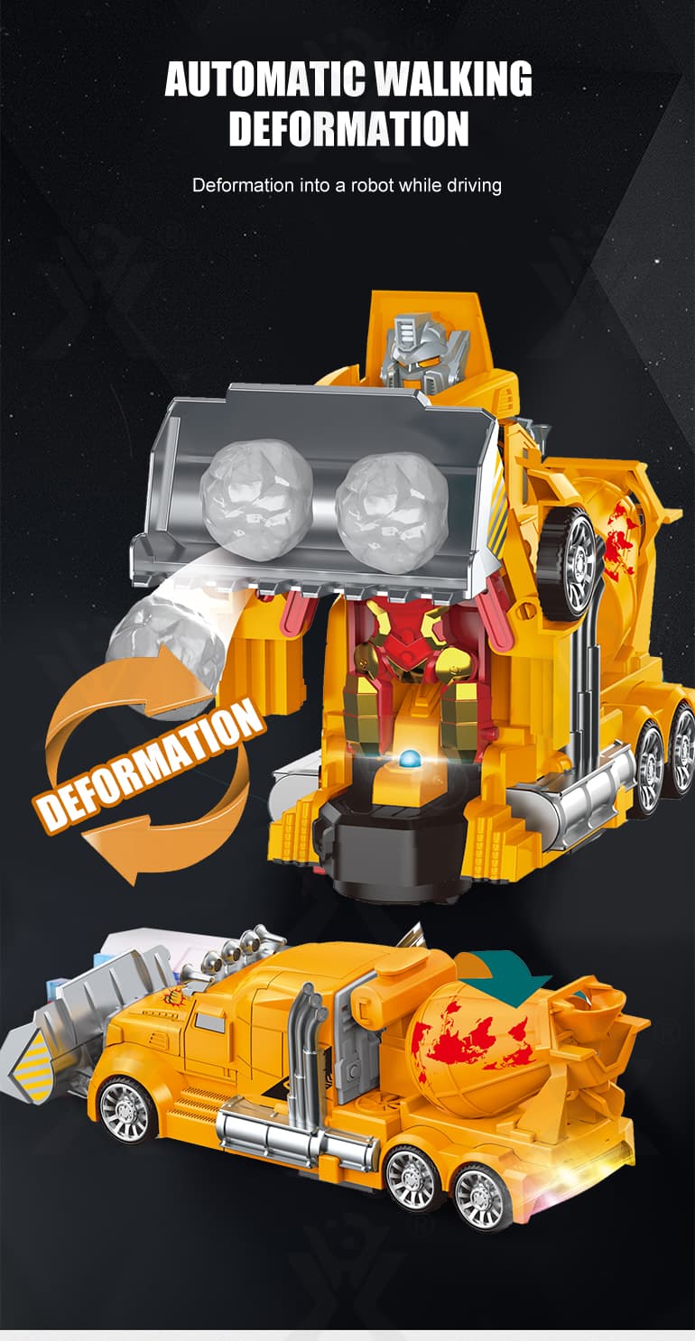 Kids Deformation Bulldozer, Engineer Truck Vehicle Toys Supplier · TV10177 · detail image 3 of 7
