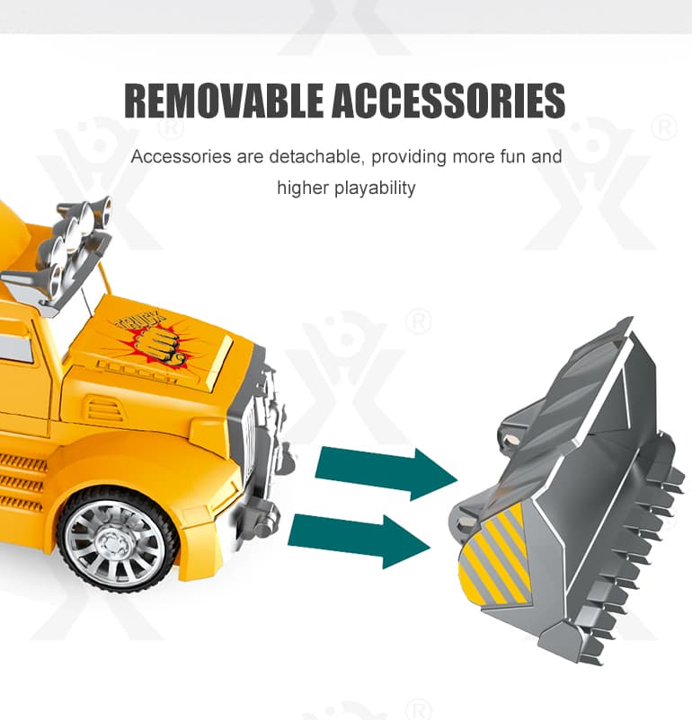 Kids Deformation Bulldozer, Engineer Truck Vehicle Toys Supplier · TV10177 · detail image 5 of 7