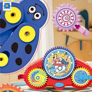 Kids Electric Rotating Gear Building Block Toy, 6 in 1 Educational Construction Toy Set · TV10123 · product photo 3 of 6