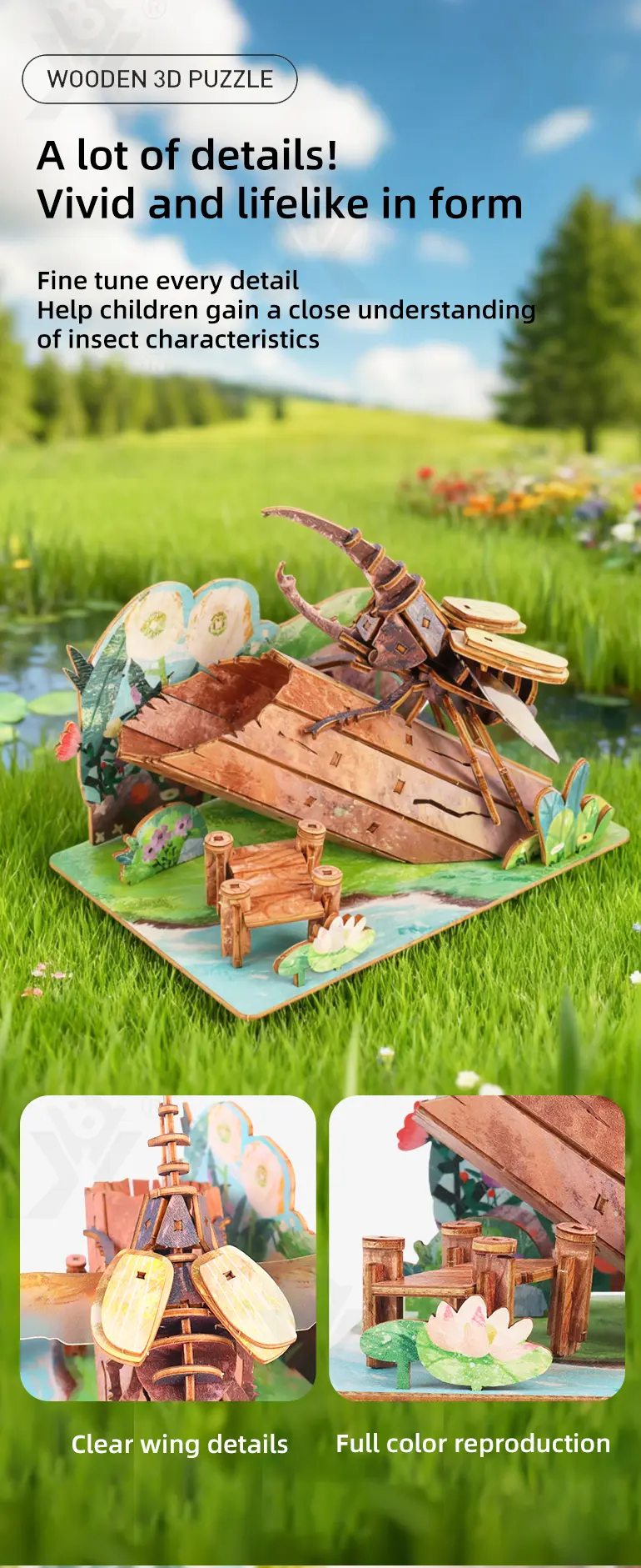 3D Wooden Puzzle Toy Series · TV10152 · detail image 4 of 8