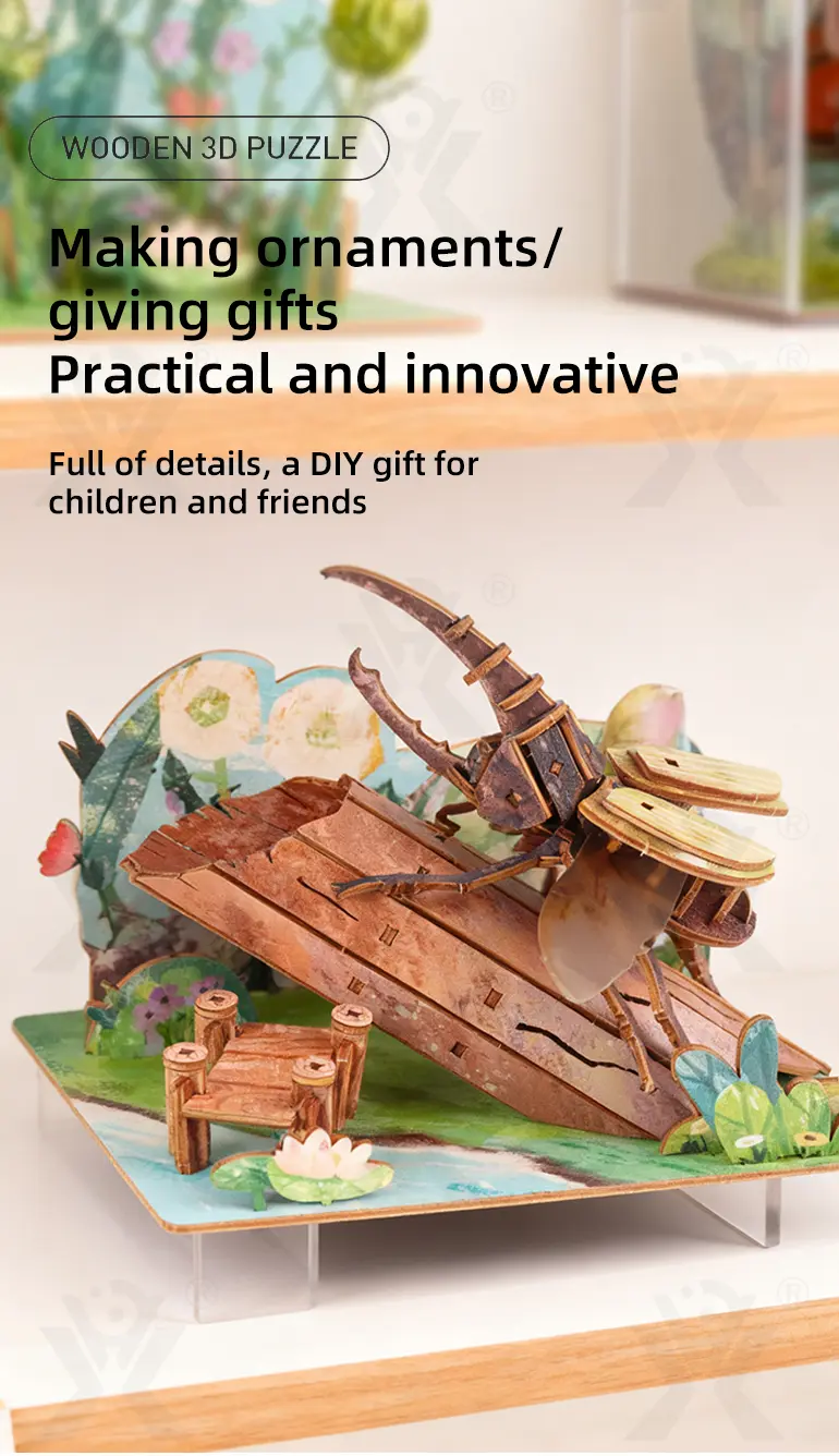 3D Wooden Puzzle Toy Series · TV10152 · detail image 5 of 8