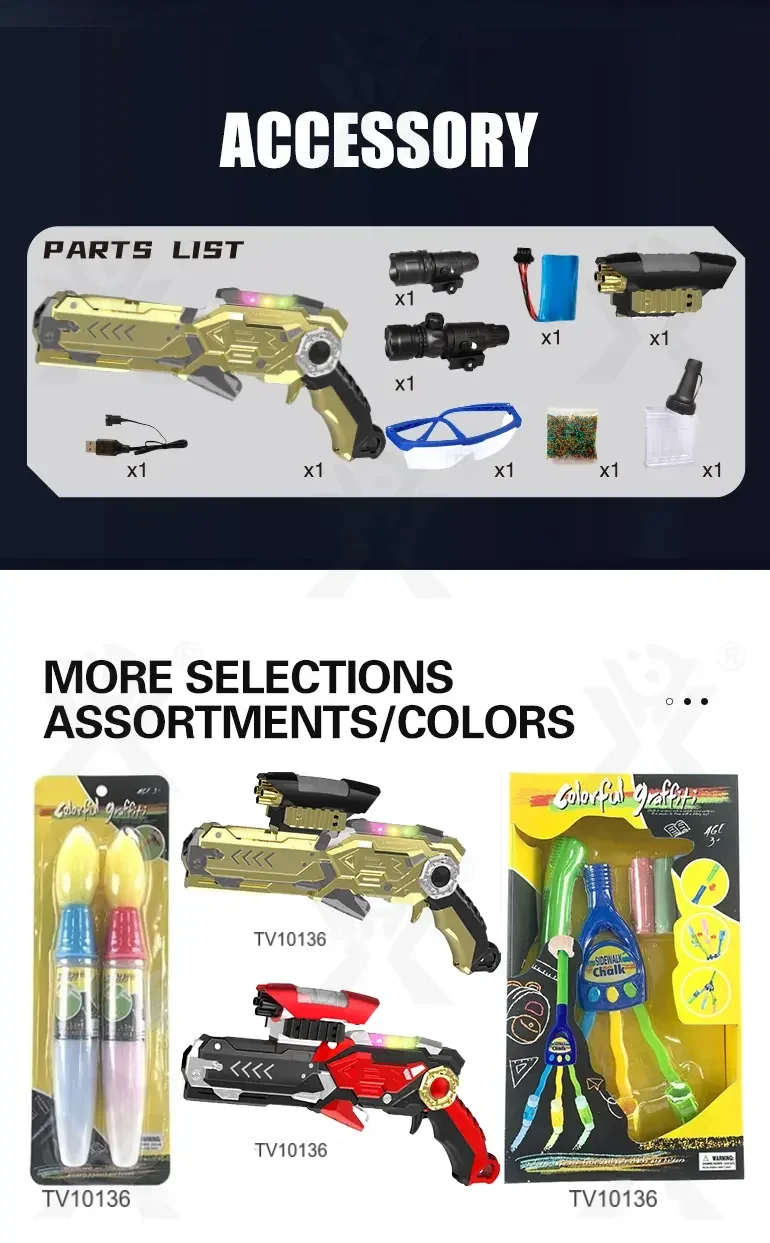 4-in-1 Multi-Functional Deformation Toy Guns · TV10136 · detail image 13 of 14