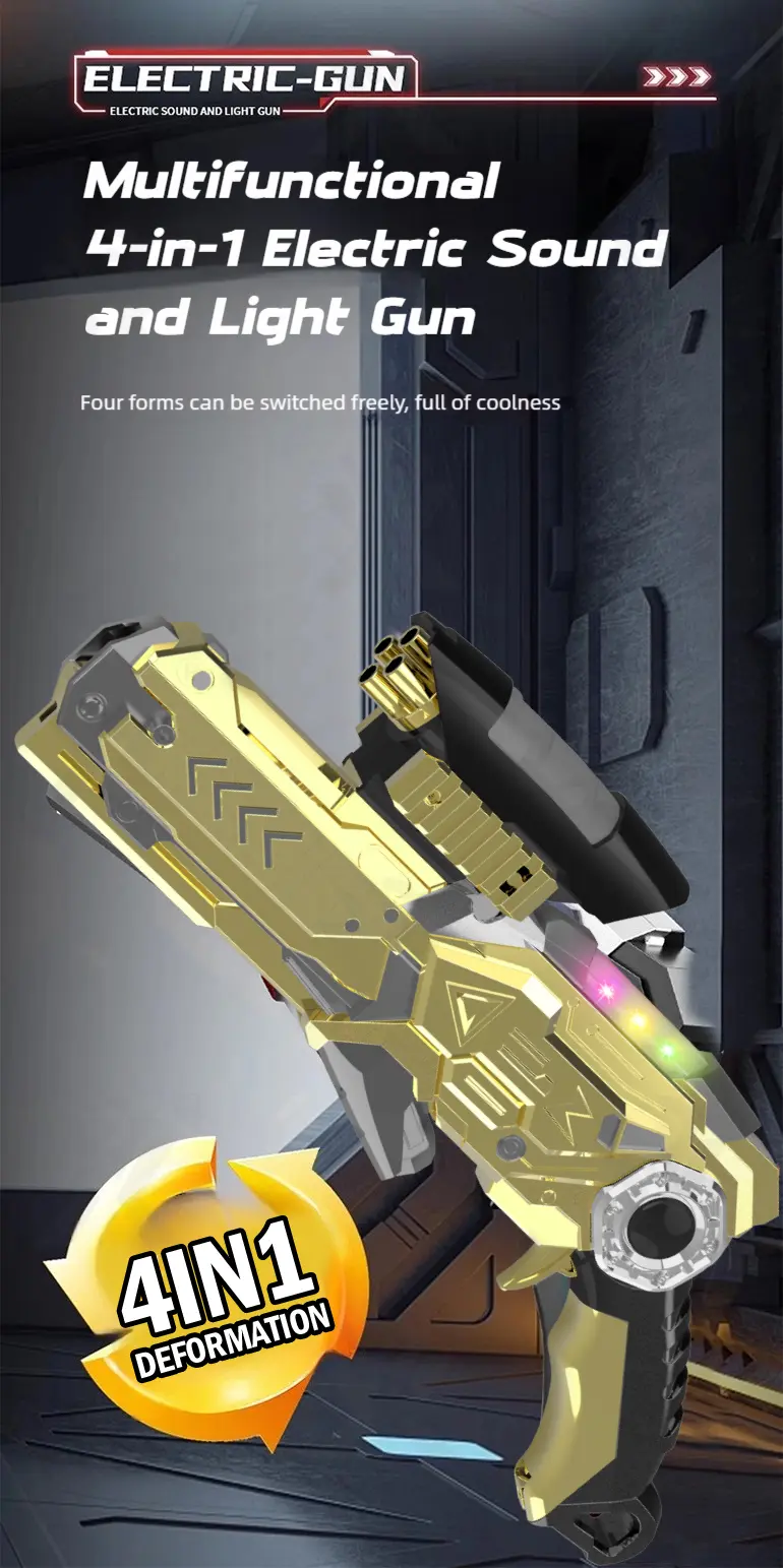 4-in-1 Multi-Functional Deformation Toy Guns · TV10136 · detail image 3 of 14