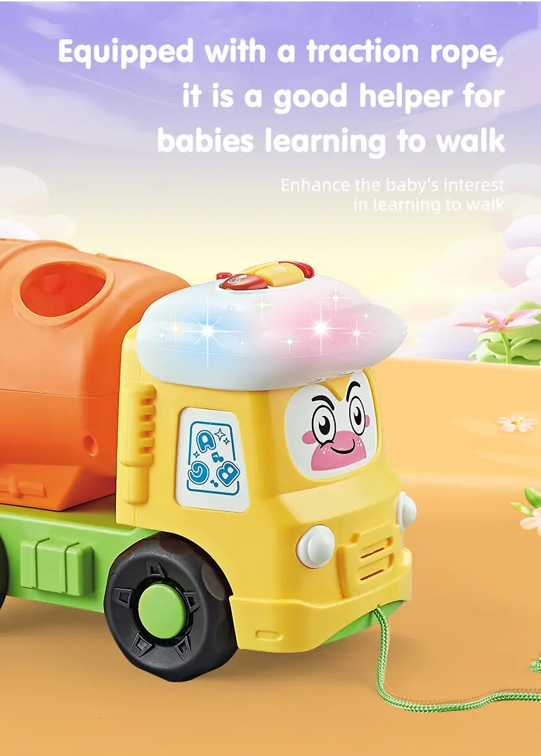 Shape Matching Vehicle Toy, Musical Building Block Car Toy · TV10131 · detail image 3 of 6