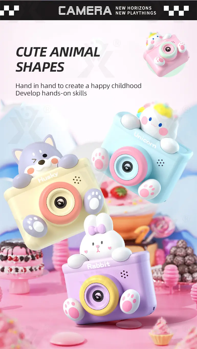 Kids Digital Cartoon Camera Toy · TV10150 · detail image 3 of 11