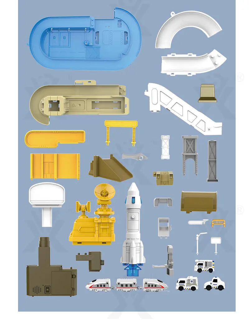 Space-Themed Track Toy Set · TV10119 · detail image 10 of 12