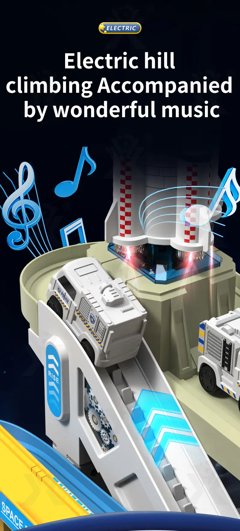 Space-Themed Track Toy Set · TV10119 · detail image 4 of 12