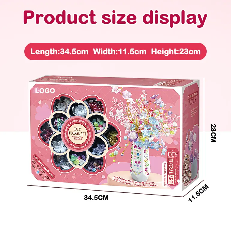 DIY Handmade Floral Toy, Beaded Bouquet Craft Kit · TV10143 · detail image 7 of 7