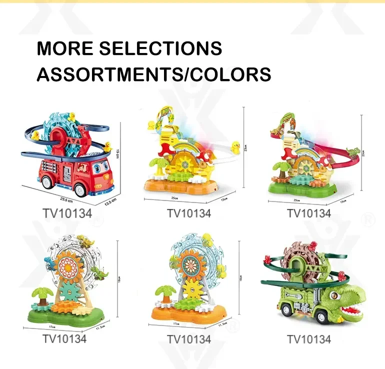 Dinosaur Slide Track Car Toys Set · TV10134 · detail image 10 of 11
