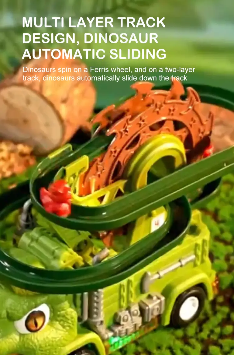 Dinosaur Slide Track Car Toys Set · TV10134 · detail image 5 of 11