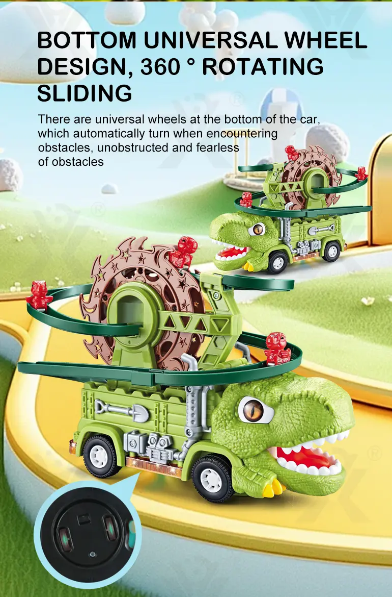 Dinosaur Slide Track Car Toys Set · TV10134 · detail image 6 of 11