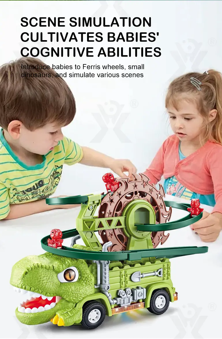 Dinosaur Slide Track Car Toys Set · TV10134 · detail image 7 of 11
