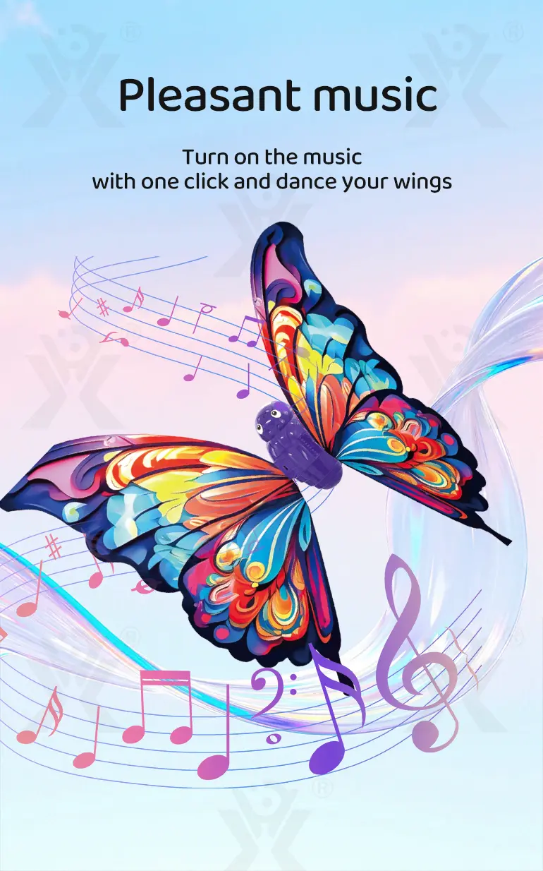Electric Butterfly Wings Toy, Costume for Kids Dress Up · TV10142 · detail image 2 of 7