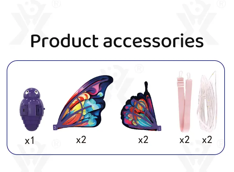 Electric Butterfly Wings Toy, Costume for Kids Dress Up · TV10142 · detail image 5 of 7