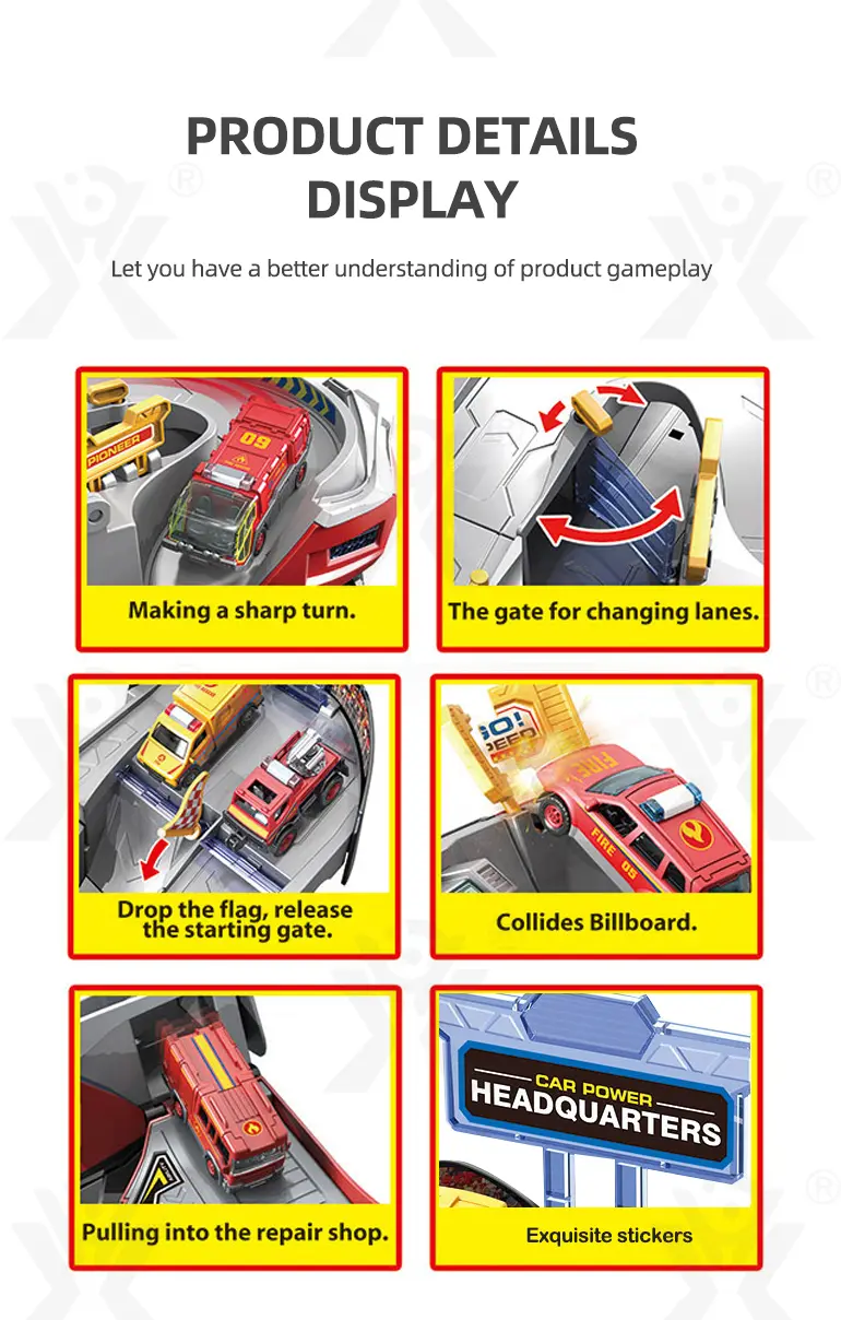 2-in-1 Helmet Transforms Racer Track Set · TV10141 · detail image 6 of 8