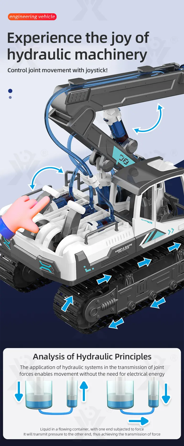 Hydraulic Power Fire Climbing Toy · TV10157 · detail image 2 of 7