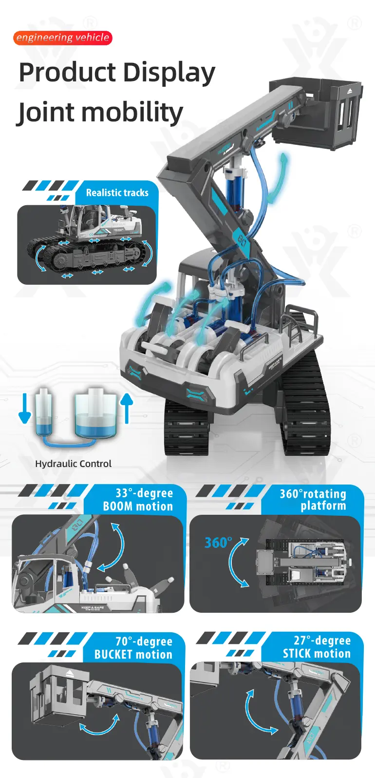 Hydraulic Power Fire Climbing Toy · TV10157 · detail image 4 of 7