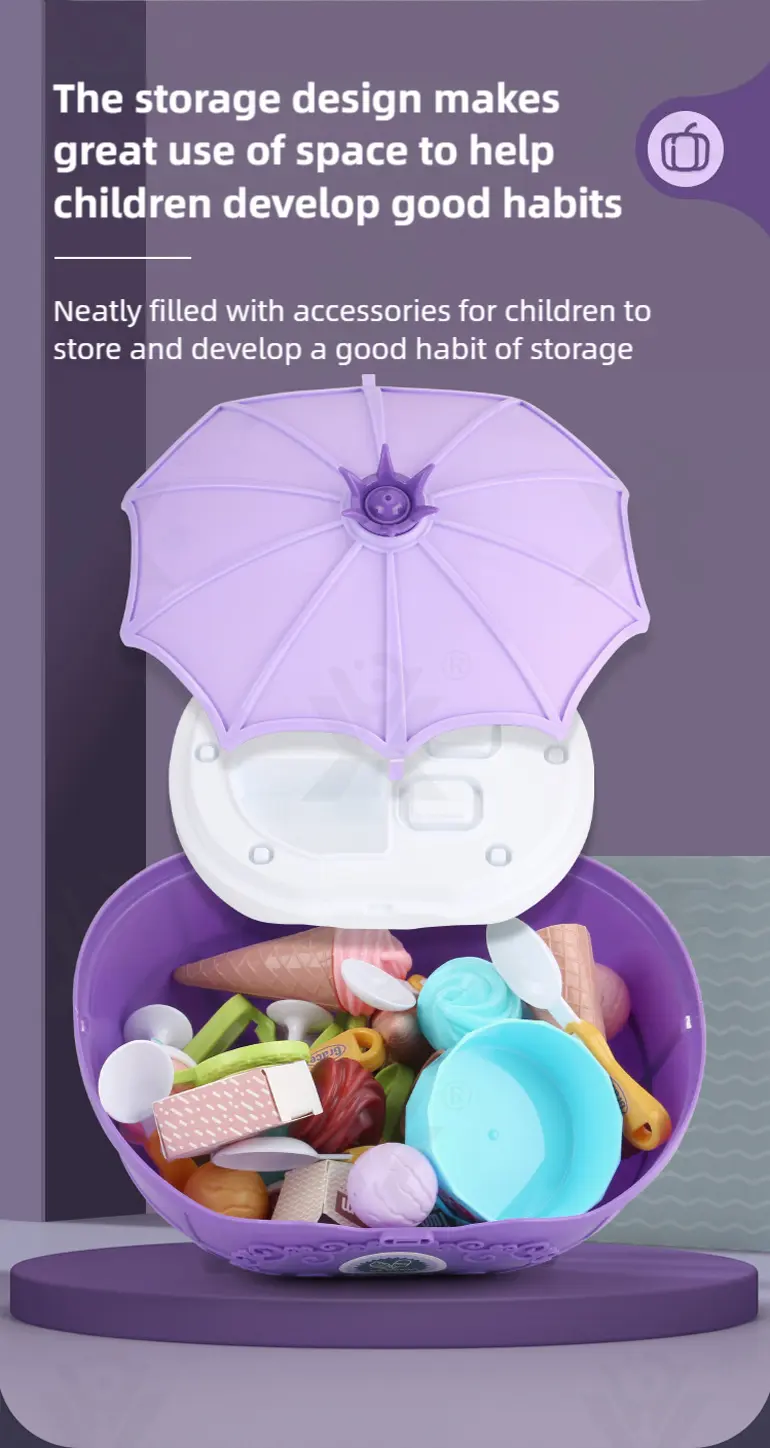 Simulated Ice Cream Princess Cart Toy, Play House Toys · TV10163 · detail image 4 of 7